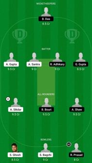 NSD vs MAW Dream11 Fantasy Suggestion #2 - Bengal Inter District T20 2021
